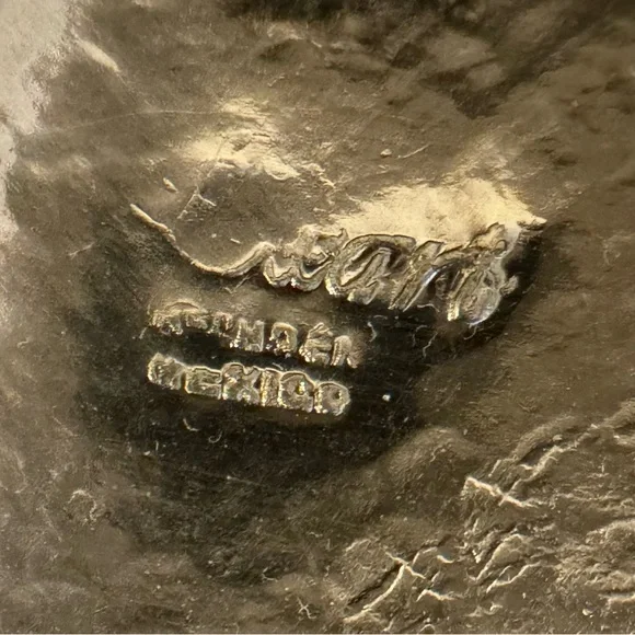 Vintage Luciano Style Mixed Metal Handbag with Rope Straps - Picture 5 of 13